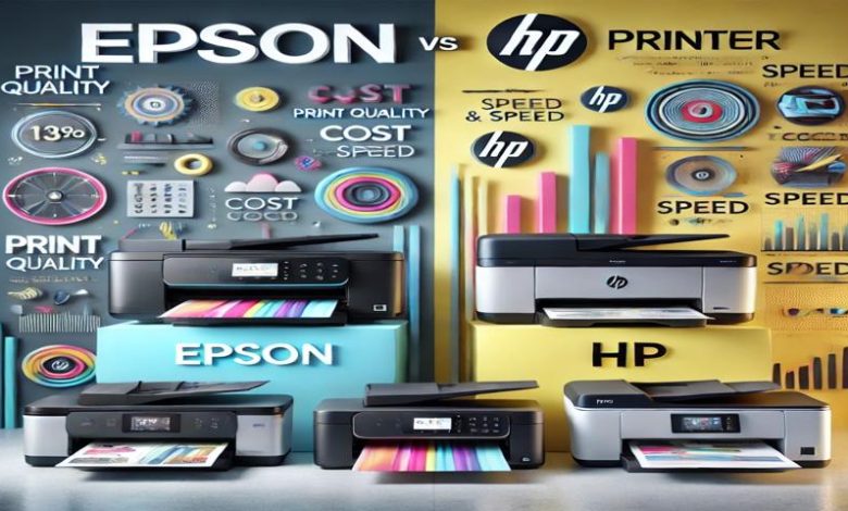 الفرق بين طابعات Epson وHP