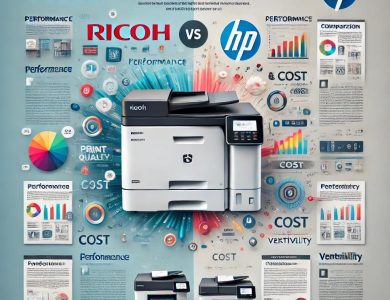 مقارنة بين طابعات Ricoh وHP شركة سفا السعودية