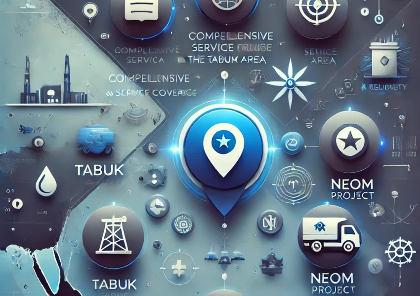 تغطية شاملة لخدماتنا في منطقة تبوك ومشروع نيوم - شركة سفا السعودية