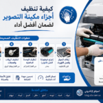 كيفية تنظيف أجزاء مكينة التصوير لضمان أفضل أداء