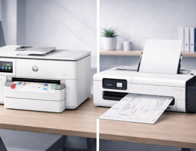 HP OfficeJet Pro 9730, Canon imagePROGRAF TC-20